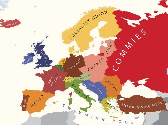 mapping stereotypes europe according to the us