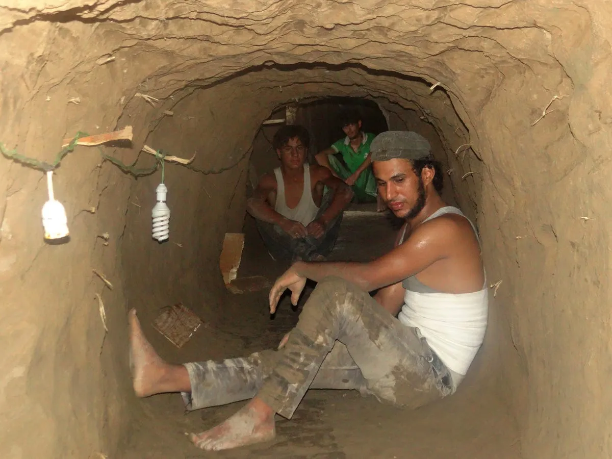 others create spaces away from their homes here residents dig tunnels and caves in the mountains of deir al zor where they plan to seek shelter whenever bombs begin falling