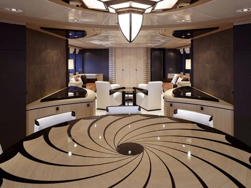 the fit and finish of most chambers are compared to those of a mega yacht with luxurious furnishings and chic designs