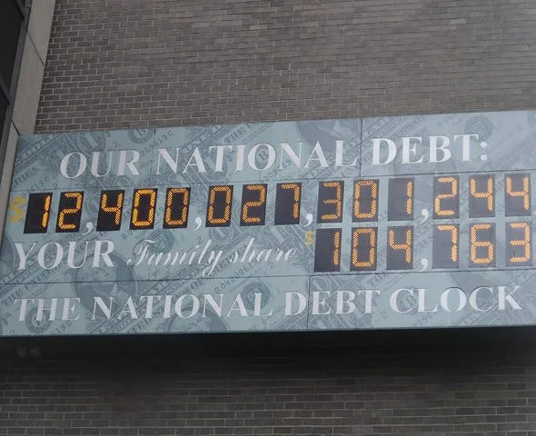the us has accumulated the biggest national debt that the world has ever seen and it is rapidly getting worse right now us government debt is expanding at a rate of 40000 per second