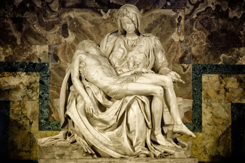 De Pieta van Michelangelo