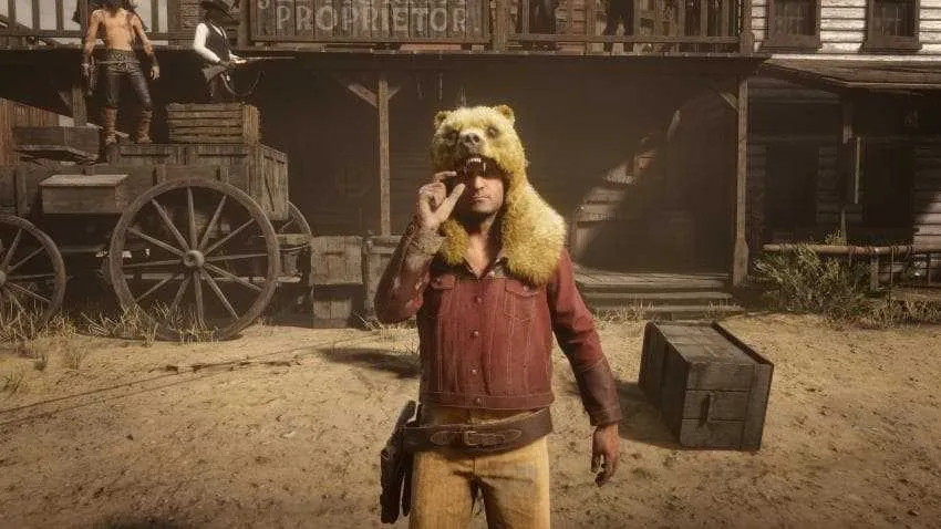 red dead online winnie the poohf1632320315