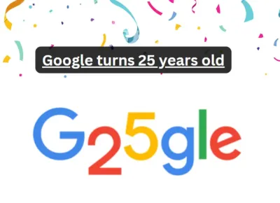  Google is officieel 25 jaar oud geworden en het 'oude' Google is niet niet verdwenen