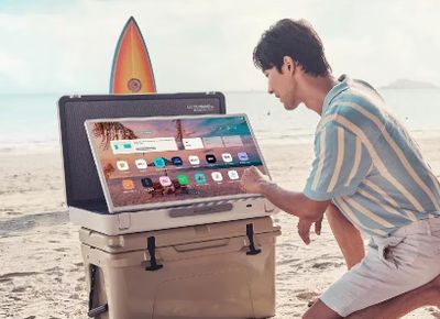 LG StanbyME Go: vreemdste touchscreen van dit moment