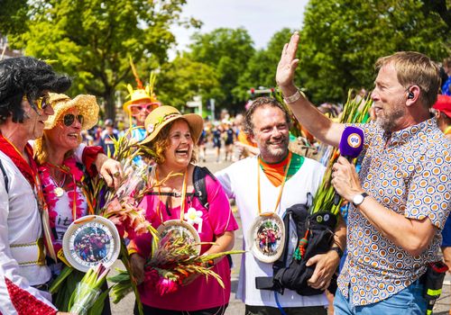 Harm Edens tijdens de 4Daagse (foto Nathalie vd Straten)