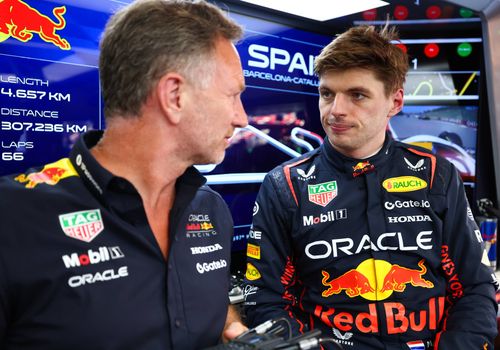 Christian Horner und Max Verstappen
