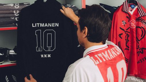 Ajax eert 'Finse grootmeester' Litmanen met gloednieuwe kledingcollectie