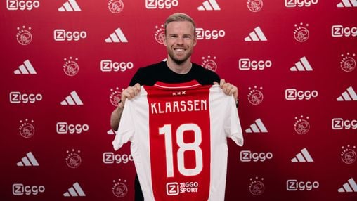 Klaassen merkt frisse wind op bij Ajax: 'Een heel groot verschil met vorig seizoen'