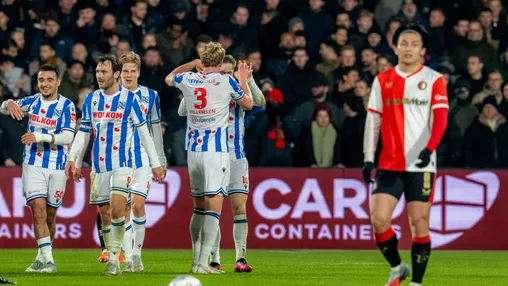 Feyenoord verliest ook van sc Heerenveen en maakt geen kans meer op Eurojackpot KNVB Beker