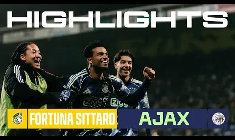 Ajax TV | Super Strike by Owen Wijndal! 💙 | Highlights Fortuna Sittard - Ajax | Eredivisie