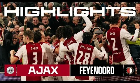 AJAX TV | VOOR AJAX AMSTERDAM ❌❌❌ | Highlights Ajax - Feyenoord | VriendenLoterij Eredivisie