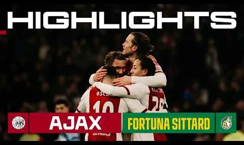 Ajax TV | Three points at home 🇧🇪 | Highlights Ajax - Fortuna Sittard
