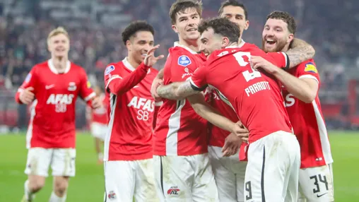 AZ wint nipt van Telstar en treft NEC in finale Eurojackpot KNVB Beker