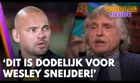 Vandaag Inside | Johan Derksen verbaasd over actie van Ajax: ‘Dit is dodelijk voor Wesley Sneijder!’