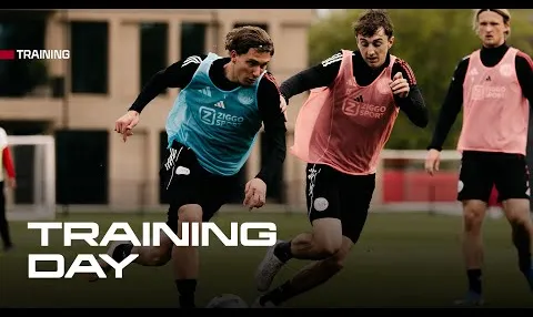 Ajax TV | TRAINING DAY | Goals, saves and hard work!