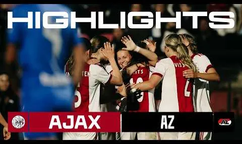 Ajax TV | Lovely goals from Noordman, Spitse & Smits🤩 | Highlights Ajax Vrouwen - AZ | Vrouwen Eredivisie