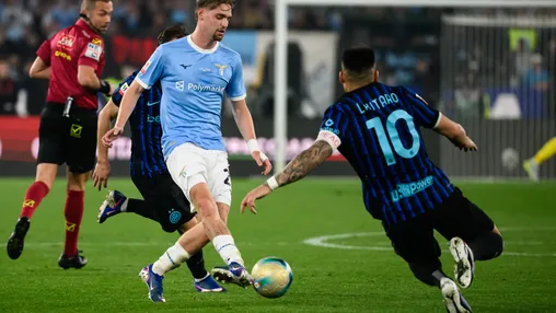 Buitenland: Taylor en Lazio verliezen Coppa Italia-finale van Internazionale van Chivu