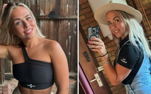 Boerin Ilse gooit haar overall uit en wipt in een paar heerlijke lingeriesetjes (foto's)