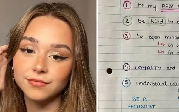 Phoebe gaat viraal met haar bizarre lijst van eisen voor toekomstige dates: "Ze is knettergek!"