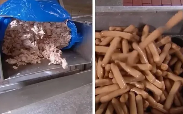 Je eetlust verdwijnt binnen 10 seconden als je ziet hoe hotdogs gemaakt worden: "Ik zit nu met een trauma..."