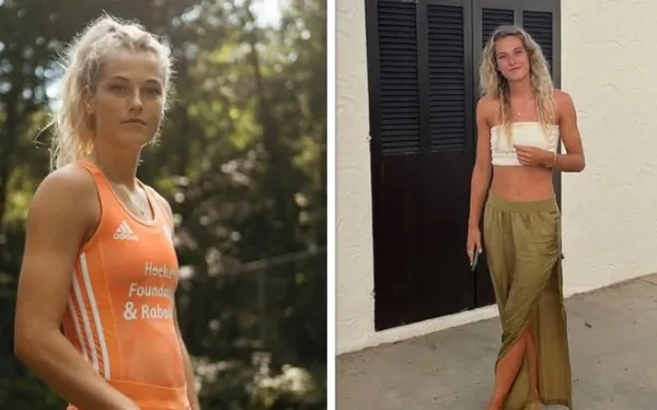 Yibbi Jansen is niet alleen in een hockey-outfit een wereldtopper, maar ook in lingerie (foto's)