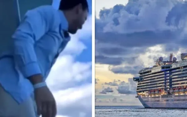 Man die van 11e dek van cruiseschip sprong, onthult welke impact dit had op zijn lichaam
