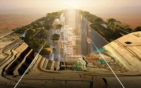 Mega-stad 'The Line' in Saudi-Arabië krijgt gigantische koerswijziging: "We hebben onze hand serieus overspeeld"