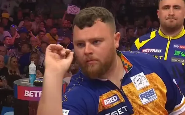 Darter Josh Rock wijt rampzalige partij op Premier League in Antwerpen aan... iets wat hij deed in de toiletten van de AFAS Dome