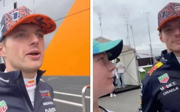 Jongetje stelt vraag aan Verstappen en zijn antwoord is verrassend: "Als je auto een geheime knop zou hebben, wat zou die doen?"