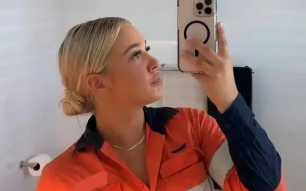 Vrouwelijke bouwvakker wil topless werken, want "mannelijke collega's doen ook shirt uit" (en ze voegt de daad bij het woord)