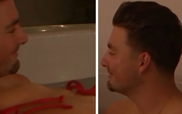 Deelnemer LLDL krijgt meteen héél veel te zien tijdens eerst date in de jacuzzi (video)