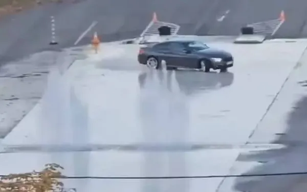 Beelden van Scandinavische rijtest zijn zo angstaanjagend dat mensen niet geloven dat het echt is: "Officieel verplicht!"