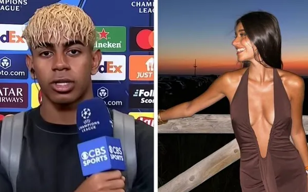 Lamine Yamal heeft een nieuw lief en de Barça-fans (en wij) zijn grote fan van haar schaars geklede kiekjes
