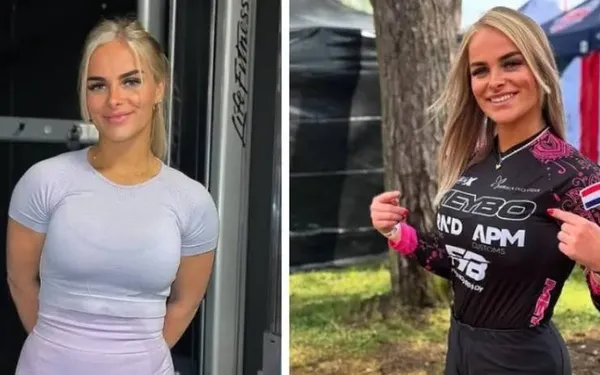 Amber Walravens is een absolute klasbak in het BMX'en, maar ook in strakke fitness-outfit is ze wereldklasse (foto's)