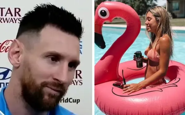 Messi reageert (nog eens) op geruchten rond affaire met journaliste... Jullie mogen reageren op haar snikhete (bikini)foto's!