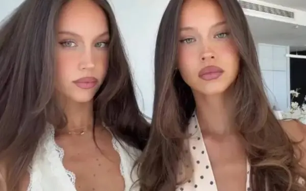 Waarom Olivia en Isabelle vaak de 'heetste tweeling ter wereld genoemd worden'? Ze gooien nog eens wat kleren uit om een punt te maken...