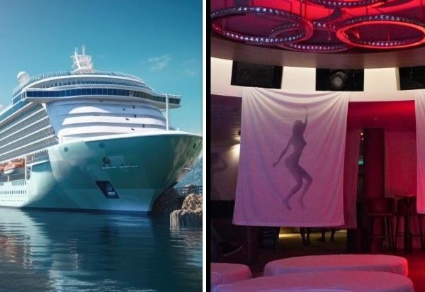 Dit gebeurt er allemaal in de beruchte 'Red Room' van een 'pikante' cruise: "Dynamisch en indrukwekkend!"