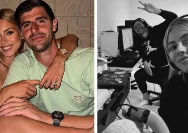 Thibaut Courtois en Mishel gamen samen in (peperdure) stijl, met luxe 'speeltje' van paar duizenden euro's