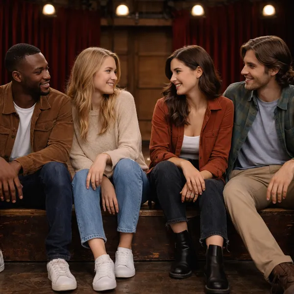 "Ik fantaseerde eerder al over triootjes... Maar die ene repetitieavond op toneel eindigde in nog iets veel 'specialer'..."