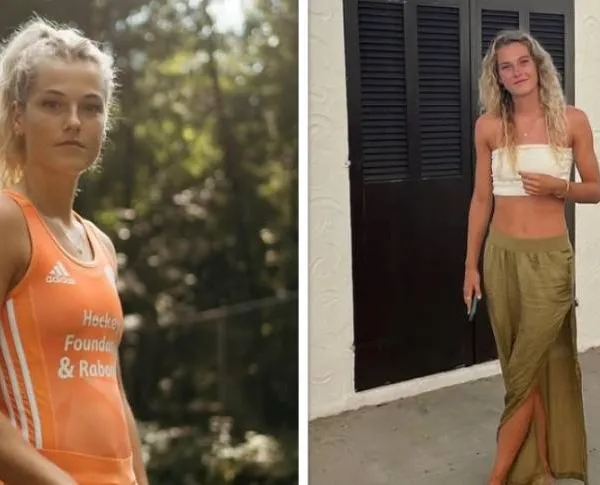 Yibbi Jansen is niet alleen in een hockey-outfit een wereldtopper, maar ook in lingerie (foto's)