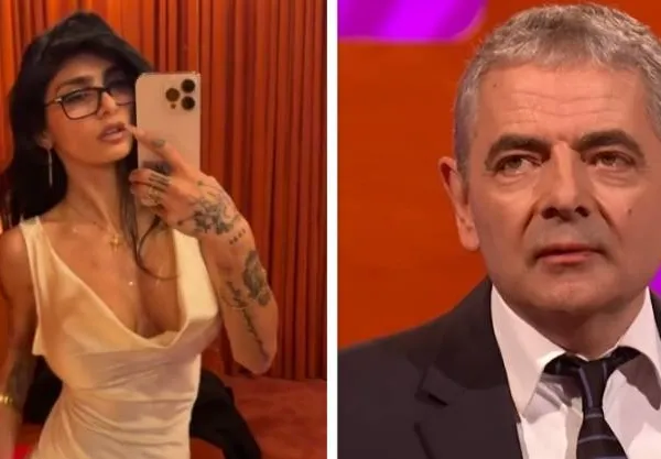 De 'romance' waarvan je niet wist dat je er zat op te wachten: Rowan Atkinson en 'natuurster' Mia Khalifa