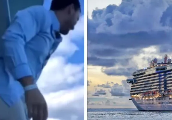 Man die van 11e dek van cruiseschip sprong, onthult welke impact dit had op zijn lichaam