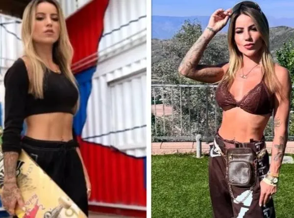 Skate-babe Leticia Bufoni showt haar indrukwekkend afgetrainde lichaam in bikini (foto's)