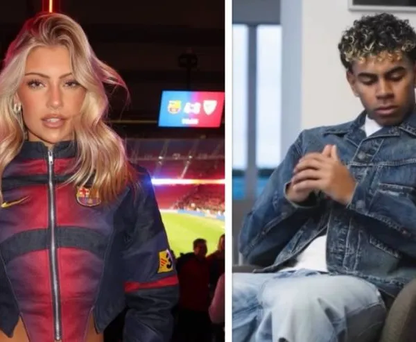 Is deze dame het nieuwe lief van Lamine Yamal? Indien ja: topkeuze! Check deze schaars geklede foto's maar eens...