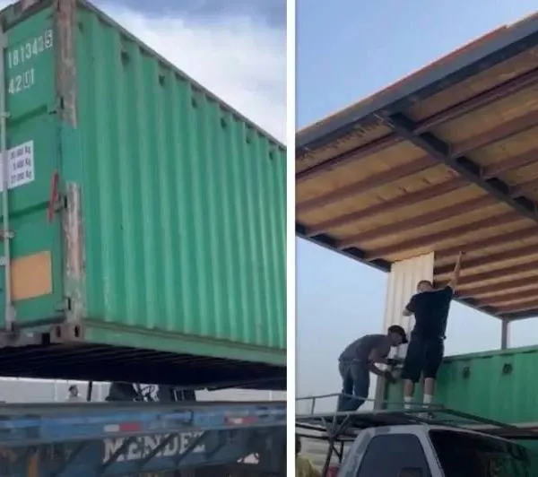 Wonen in een omgebouwde zeecontainer: dit koppel doet het en... hun bankrekening is er heel blij mee!