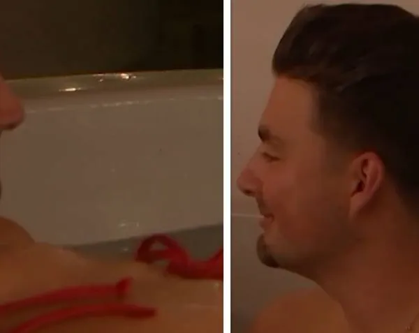 Deelnemer LLDL krijgt meteen héél veel te zien tijdens eerst date in de jacuzzi (video)