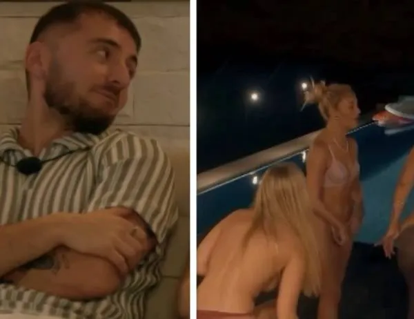 Vlaamse Temptation-verleidsters duiken zonder kleren het zwembad in: "Ik daag graag uit..." (video)