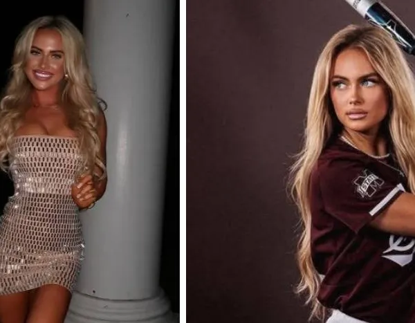 'Knapste softbalspeelster ter wereld' trekt een bikini aan en vangt doodleuk (met haar blote handen) een dikke meerval