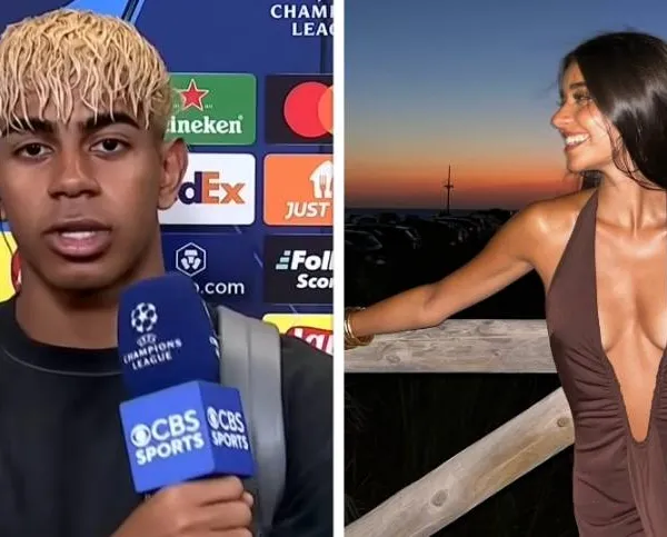 Lamine Yamal heeft een nieuw lief en de Barça-fans (en wij) zijn grote fan van haar schaars geklede kiekjes