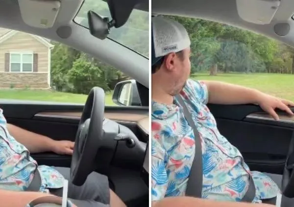 Man vraagt Tesla om hem te brengen 'waar hij nog nooit was'... en wordt belachelijk gemaakt door zijn eigen auto